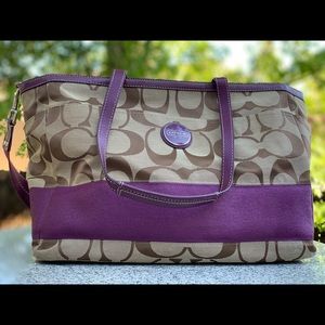 Coach purse/Diaper Bag